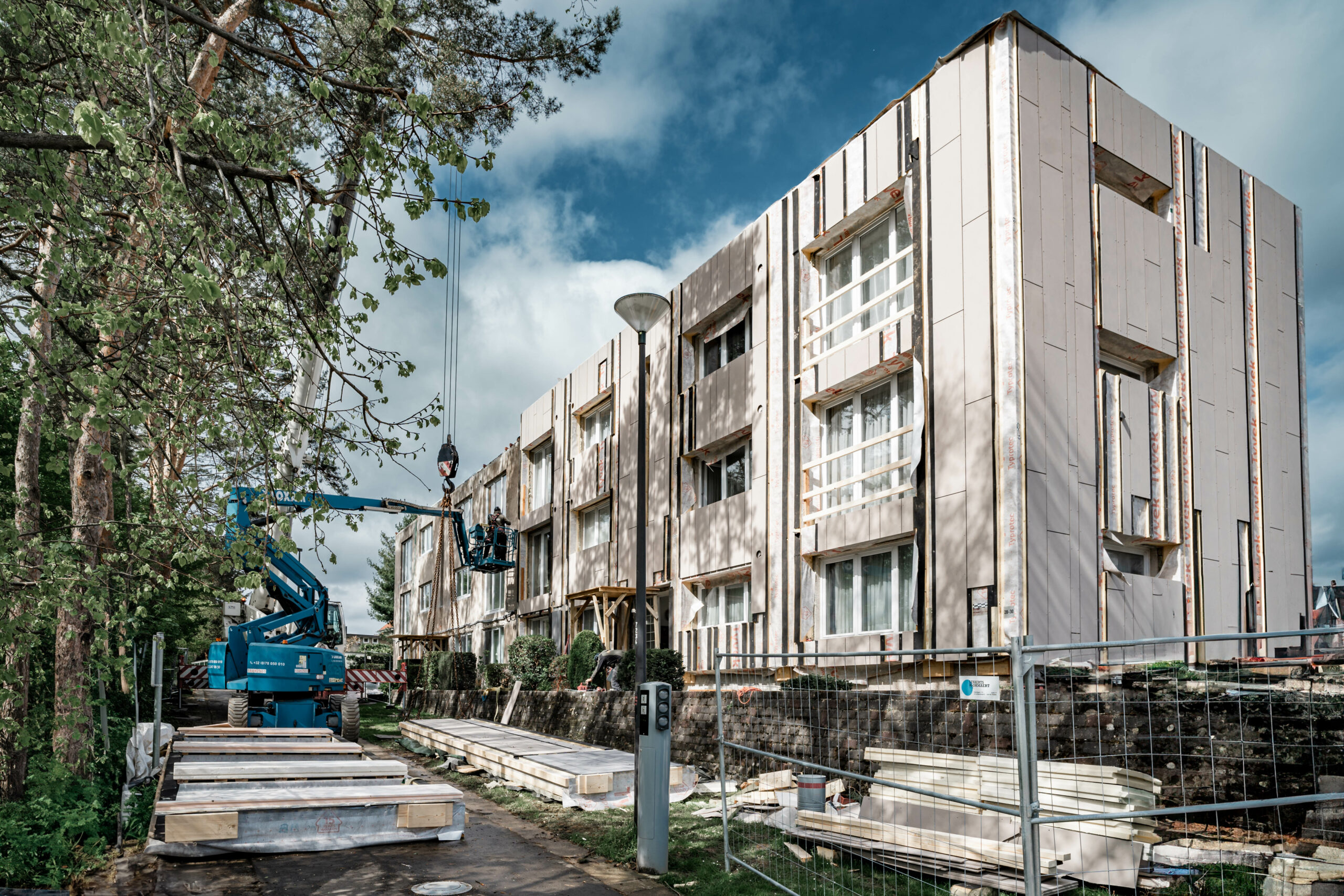 Chantier à Woluwe 